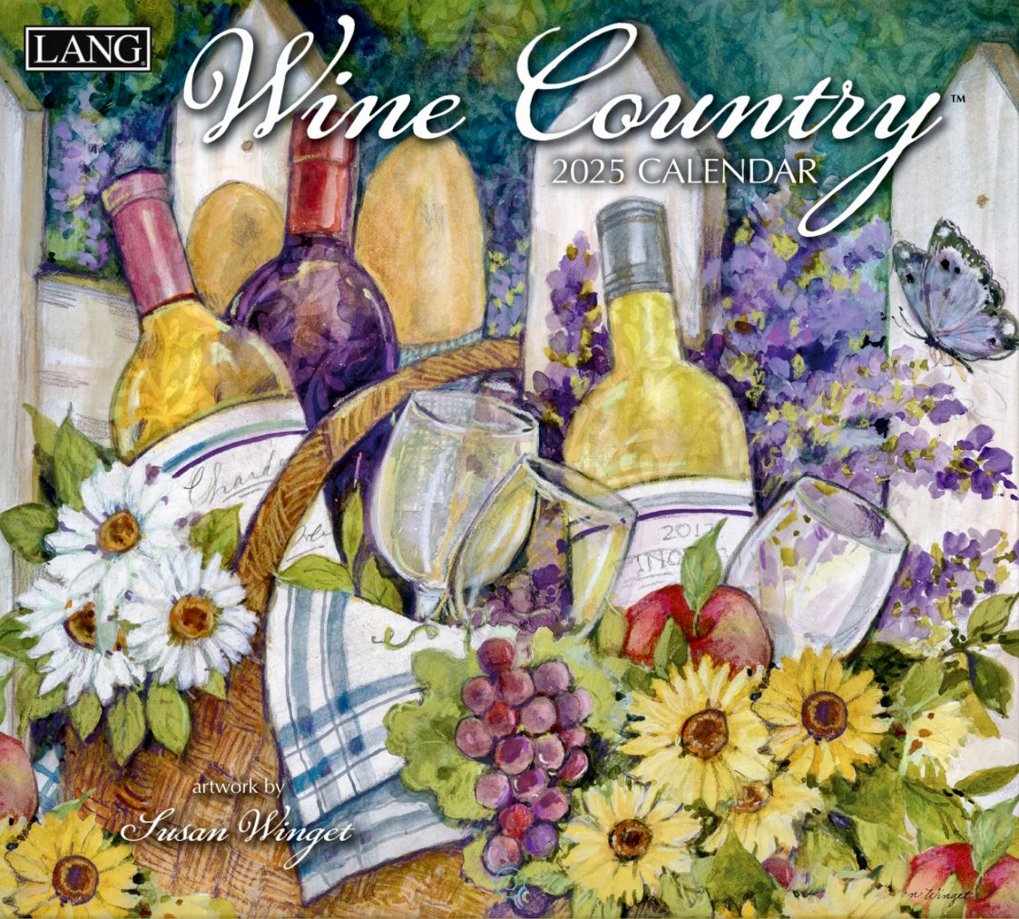 2025 CALENDARS and DIARIES | Lang WINE COUNTRY CALENDAR