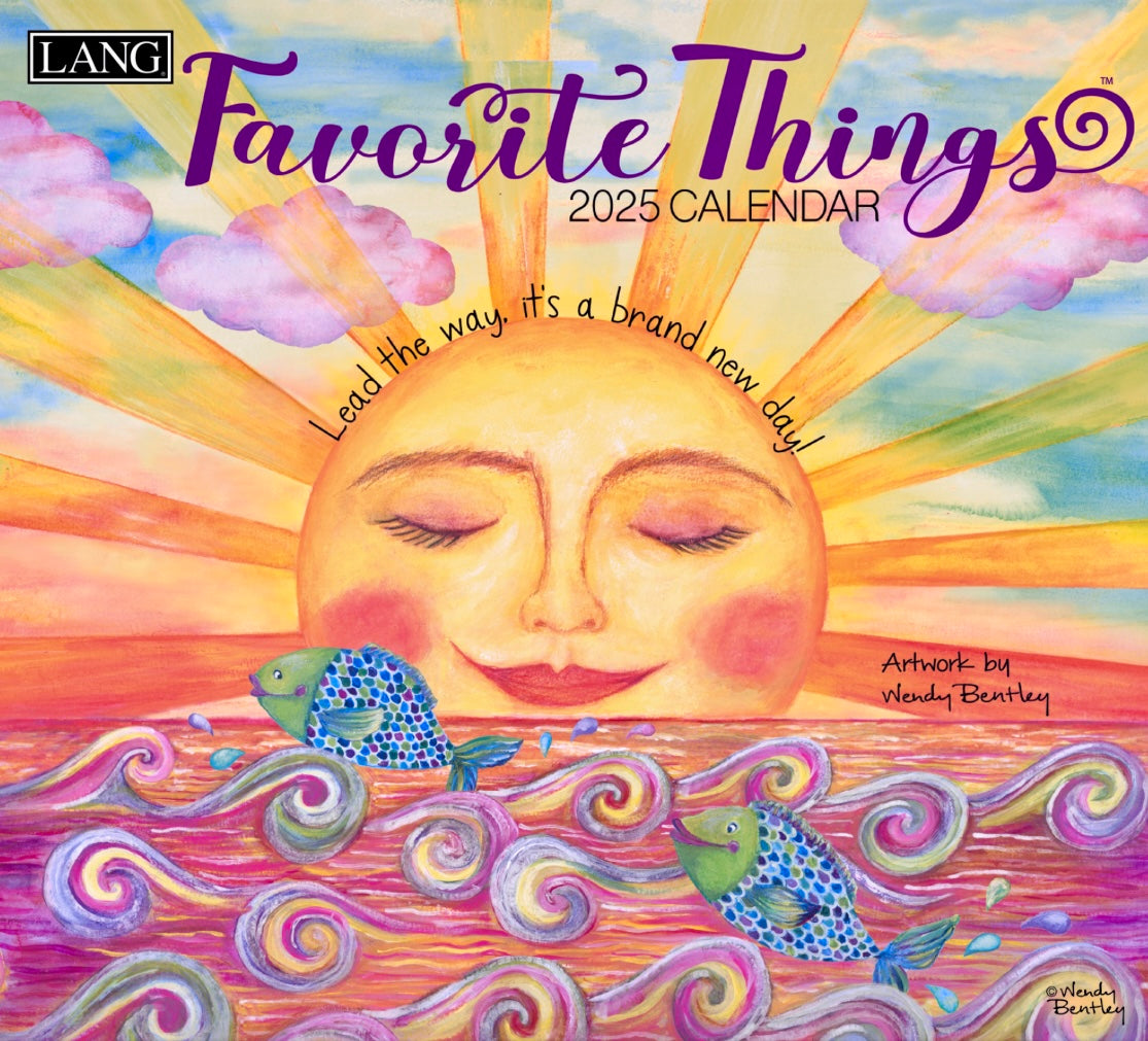 2025 CALENDARS and DIARIES | Lang FAVORITE THINGS CALENDAR