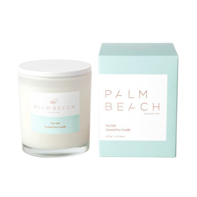 Palm Beach Collection Sea Salt 420g Standard Candle