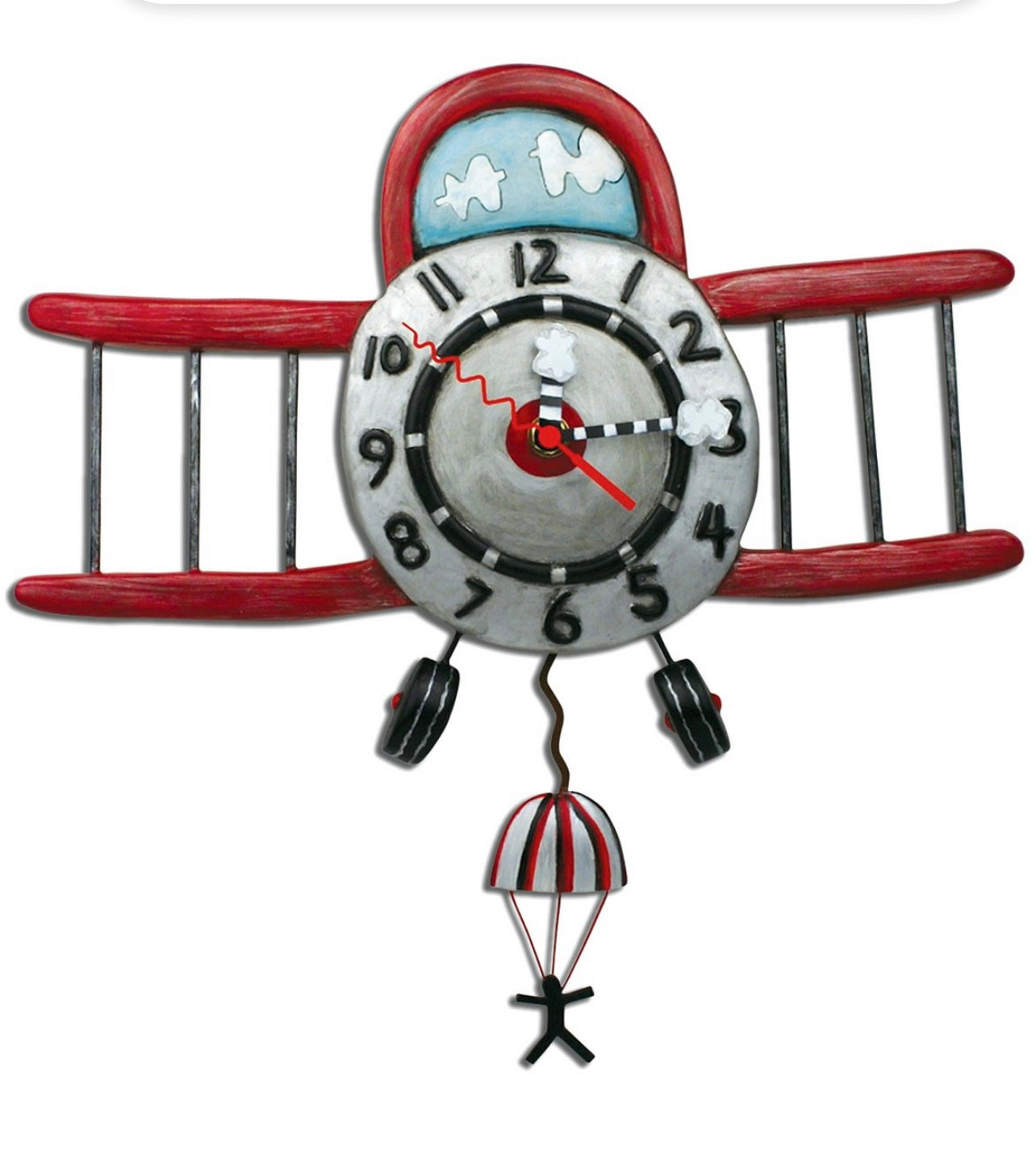 ALLEN DESIGNS | CLOCK | AIRPLANE JUMPER